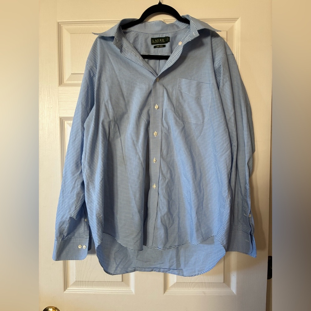 Ralph Lauren Light Blue Button Down Shirt